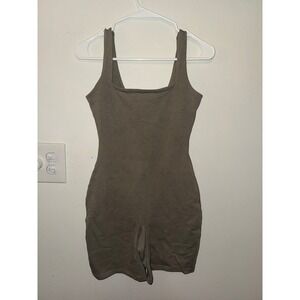 Skims Outdoor Tank One Piece Taupe Size S NWT $78 MSRP
